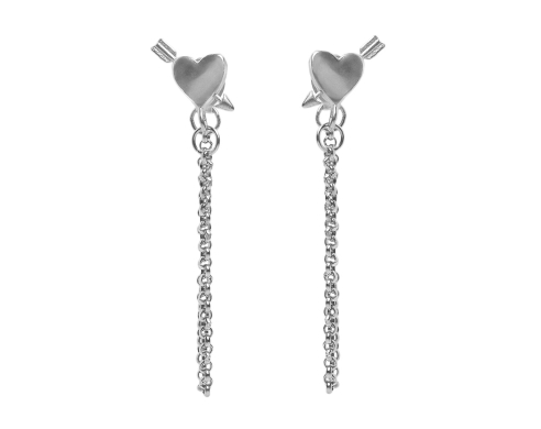 Worth Struck Chain Pierce Silver